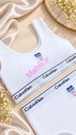 ست نیم تنه شورت کلوین طرح اسپرت