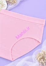 شورت گنی زنانه بالا کش پهن جنس نخ پنبه برند سینولونگ (پک 6 عددی)