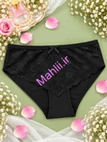 شورت فانتزی زنانه جلو گیپور جنس نخ پنبه (پک 6 عددی)