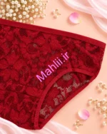 شورت تمام گیپور جنس دانتل طرح گل برجسته (پک 6 عددی)