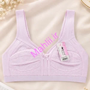نیم تنه زنانه بدون قزن مدل شکوفه رنگ صورتی