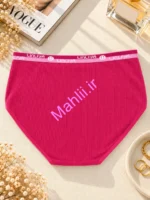 شورت زنانه گنی جنس کش خارجی مدل خالدار (پک 6عددی)