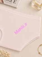 شورت دخترانه راه راه اسپرت ساده جنس صد در صد نخ پنبه (پک 6عددی)