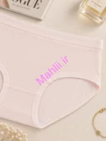 شورت دخترانه راه راه اسپرت ساده جنس صد در صد نخ پنبه (پک 6عددی)