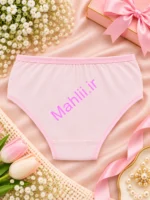 شورت دخترانه عروسکی اسلیپ جنس نخ پنبه (پک 6 عددی)