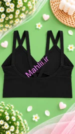 نیم تنه دخترانه طرح کراپدار دو بنده