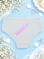 شورت گیپور زنانه جلو دانتل طرح گل برگی جنس نخ پنبه (پک 6 عددی)
